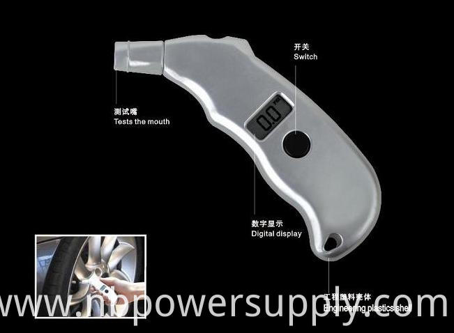 Hot High Quality LCD Digital Display Car Used Tire Pressure Gauge